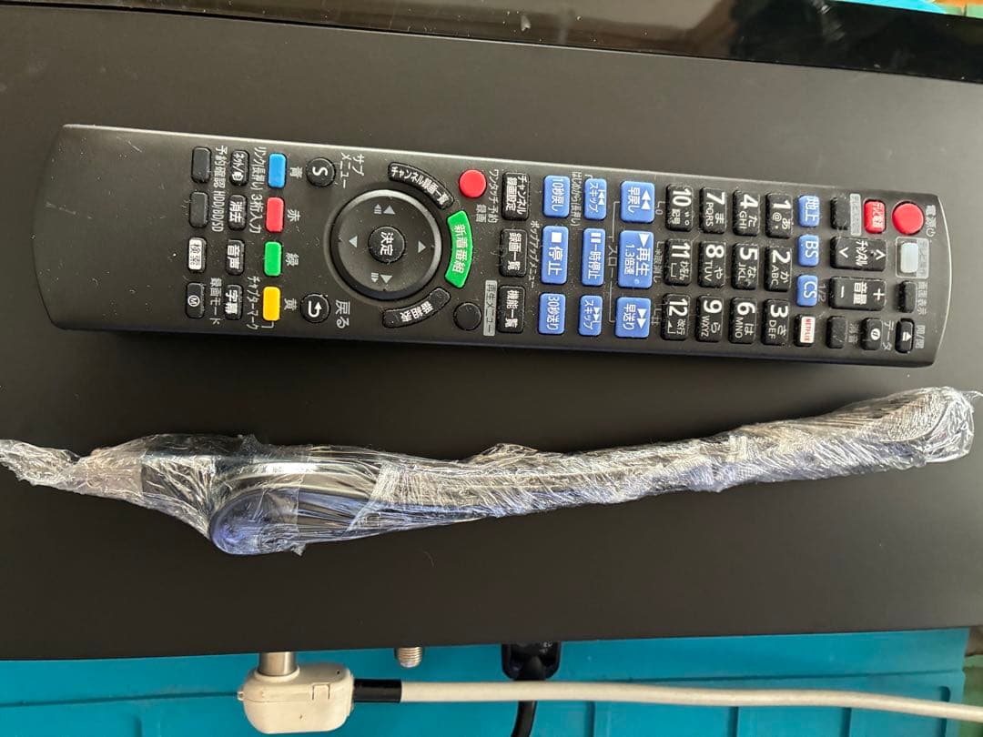 安心整備品　パナソニック SCZ 2060 リモコン　電源ケーブル付属　完動品