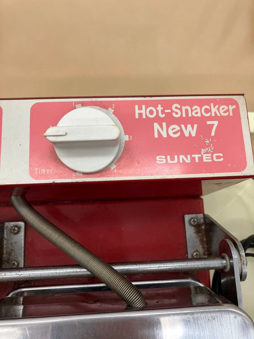 k*m様 動作品　SUNTEC サンテック ホットサンドメーカー ホットスナッカ