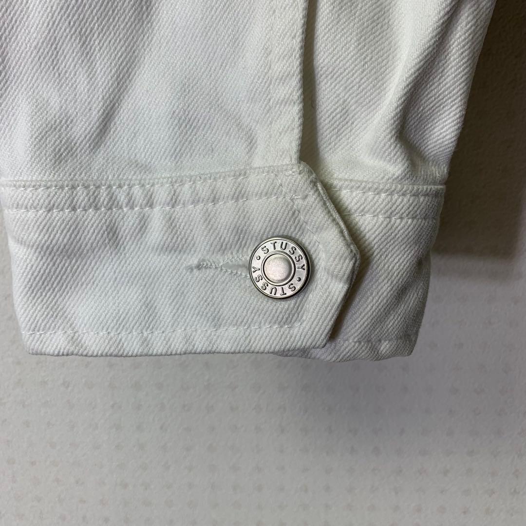 ジャケット・アウター stussy overdyed zip work jacket S bone