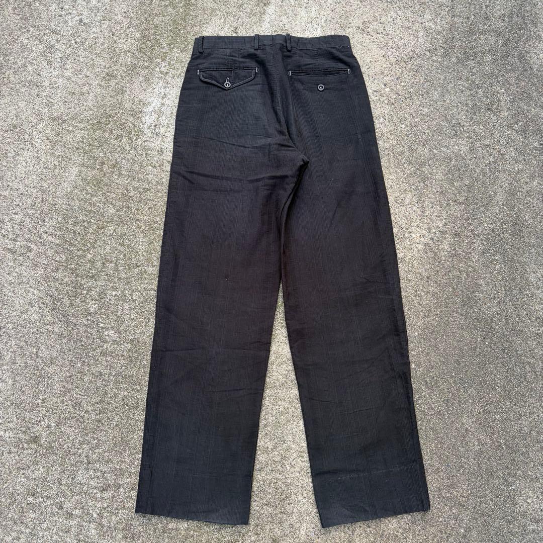 【激安】HERMES ワイドストレート　コットンスラックス