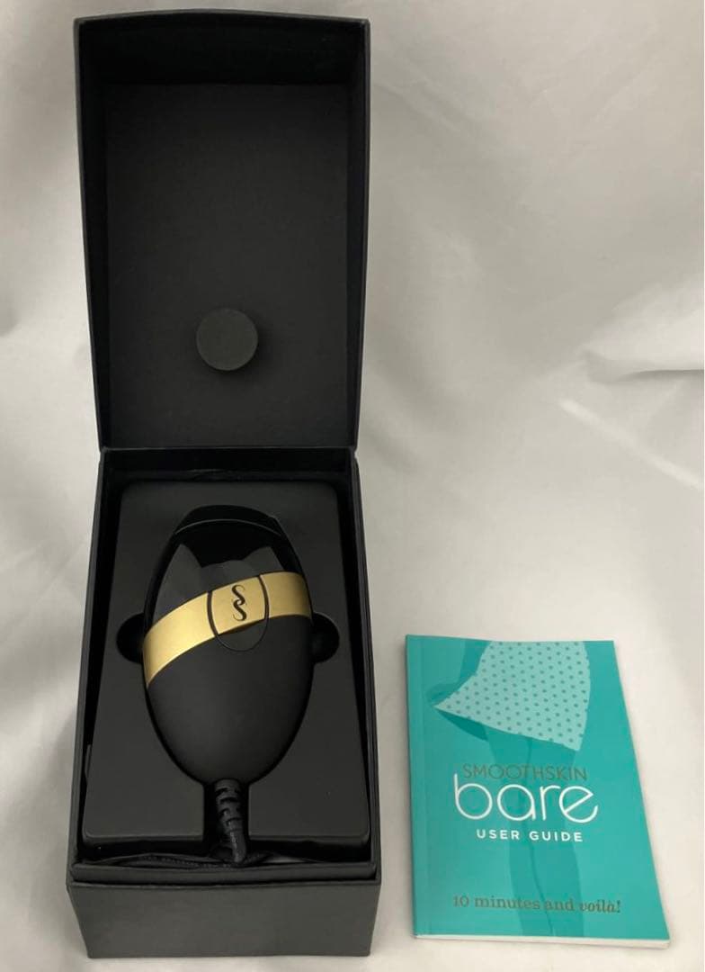 脱毛機器 : smoothskin スムーズスキンbare ブラック 美容家電