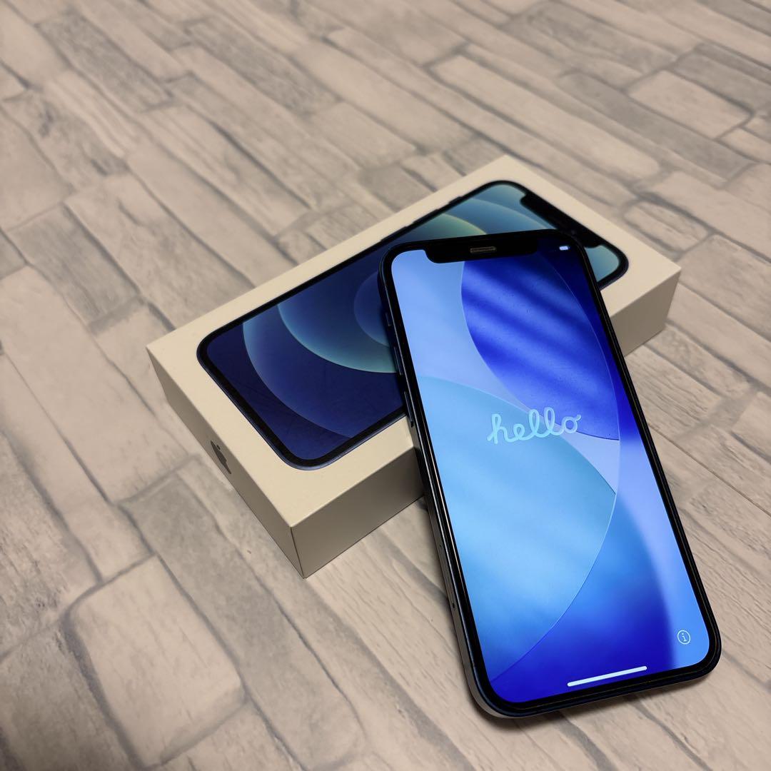 【USED】iPhone12 mini 《64GB》 ブルー　NGAP3J/A