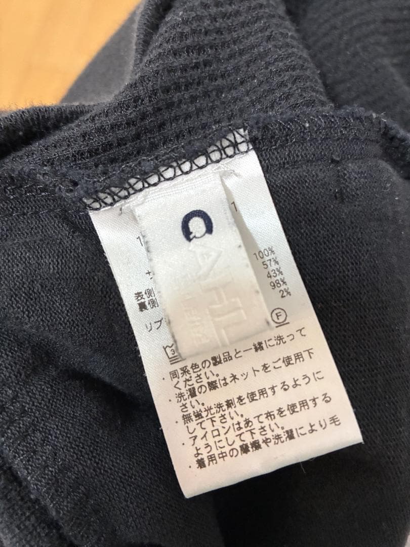 CAHLUMN／カウラム A.H 長谷川昭雄 ノーカラー フルジップ スウェット