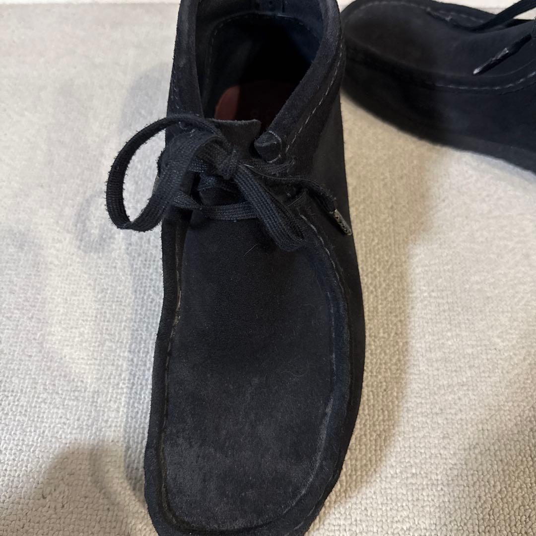Clarks ワラビーブーツ　黒