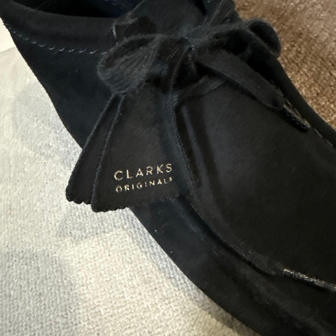 Clarks ワラビーブーツ　黒
