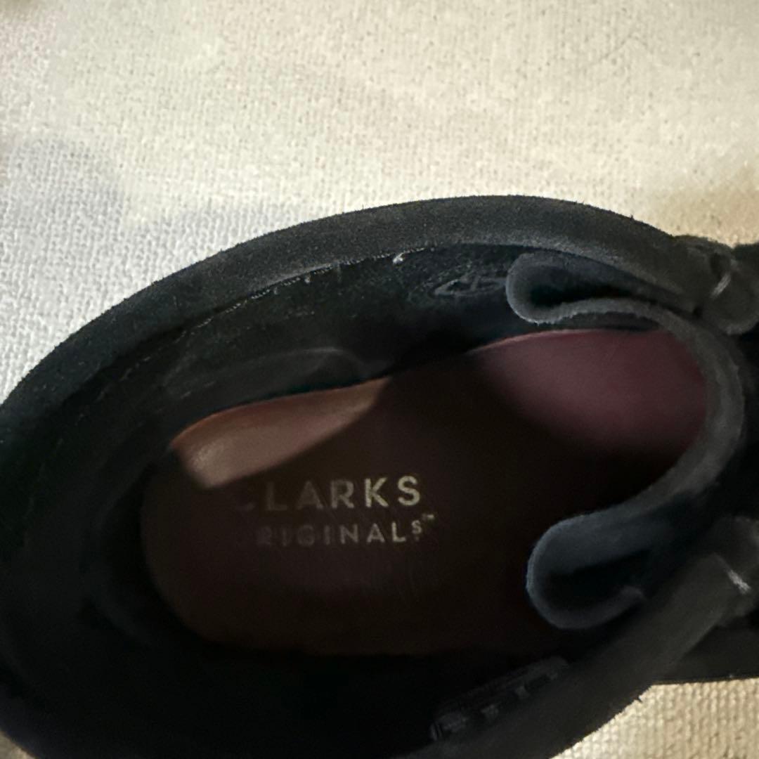 Clarks ワラビーブーツ　黒