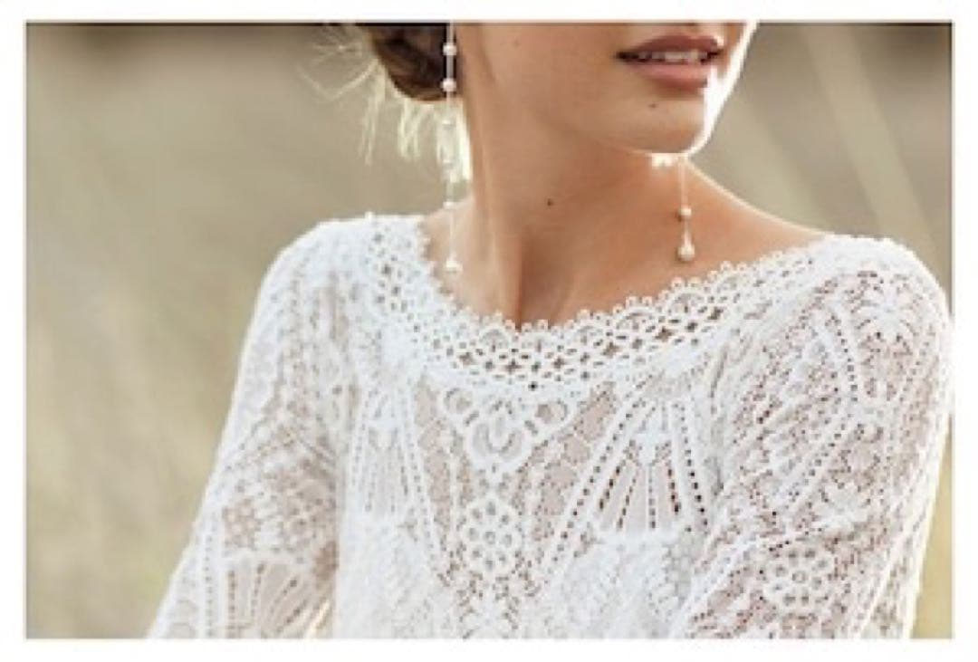 ツ*ジ様 二次会　花嫁　ワンピース　白ドレス　ウエディングフォト　XLサイズ