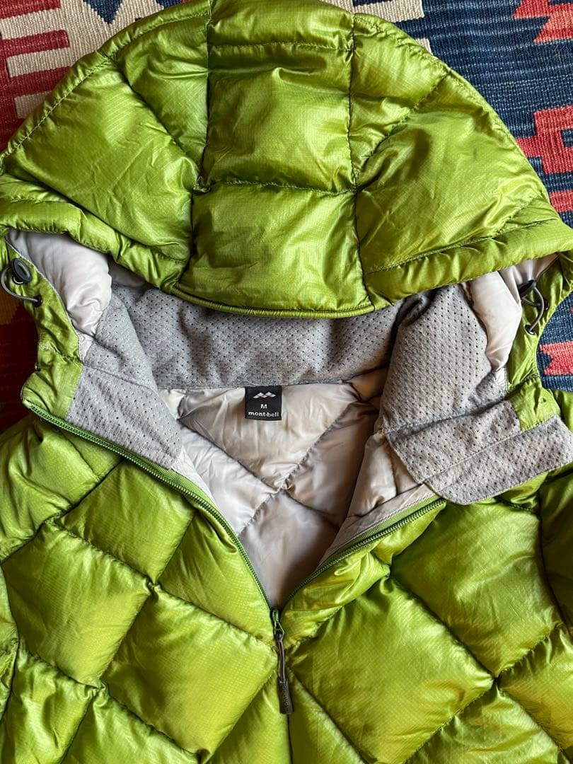 mont-bell ダウンジャケット ダイヤ柄　sk8 y2k テック