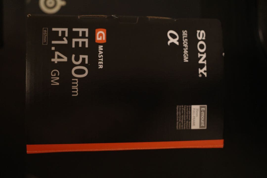 SONY FE 50mm F1.4 GM レンズ【美品】