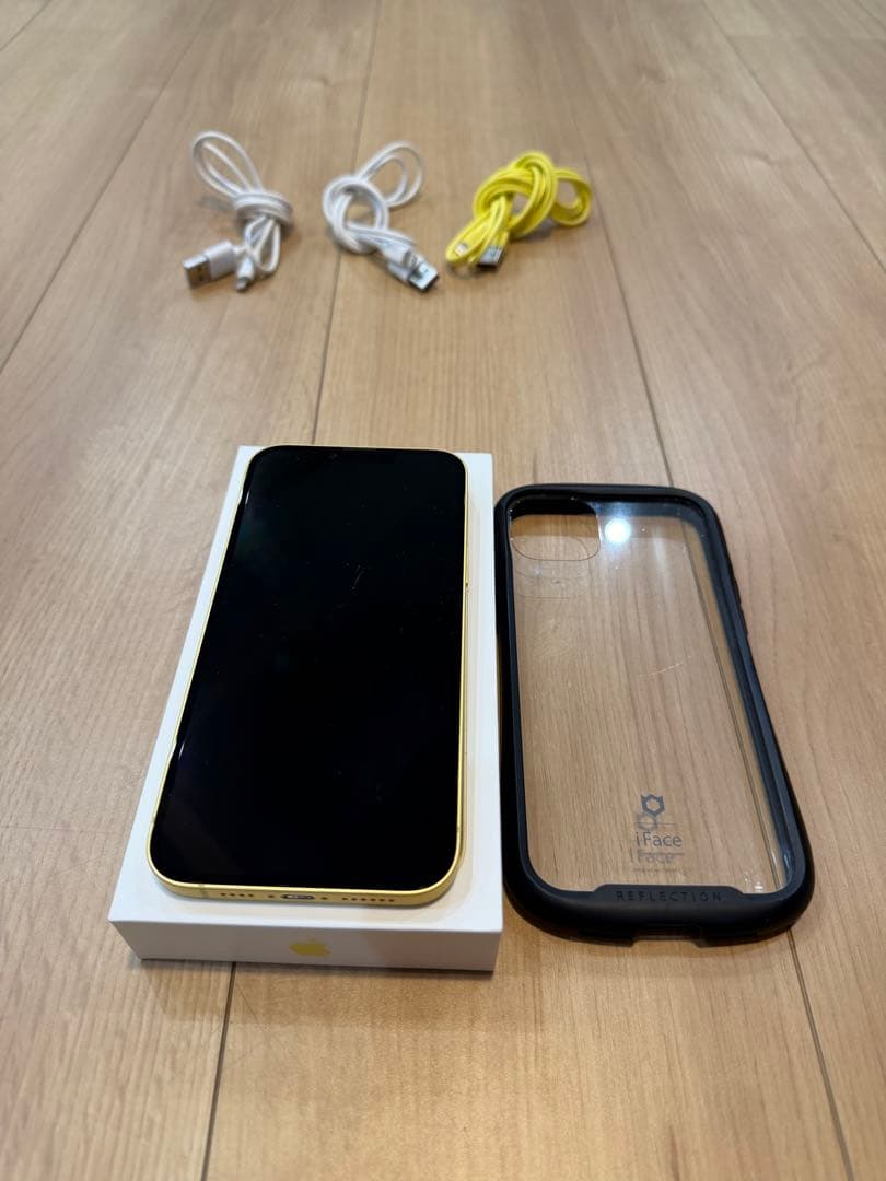 iPhone14Plus 256GB本体　イエロー　黄色　Apple公式購入