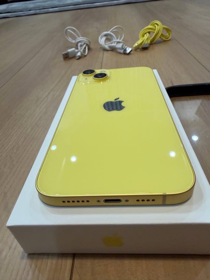 iPhone14Plus 256GB本体　イエロー　黄色　Apple公式購入