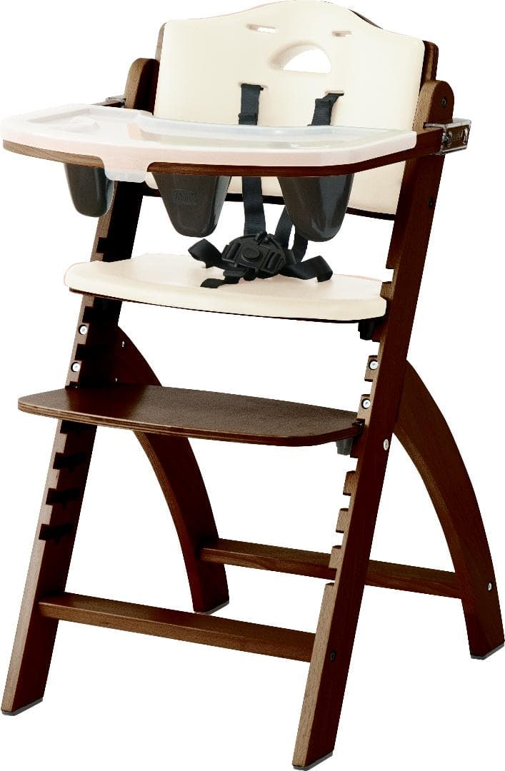サンプル落ち　ビヨンドジュニアハイチェア　マホガニー・ホワイト