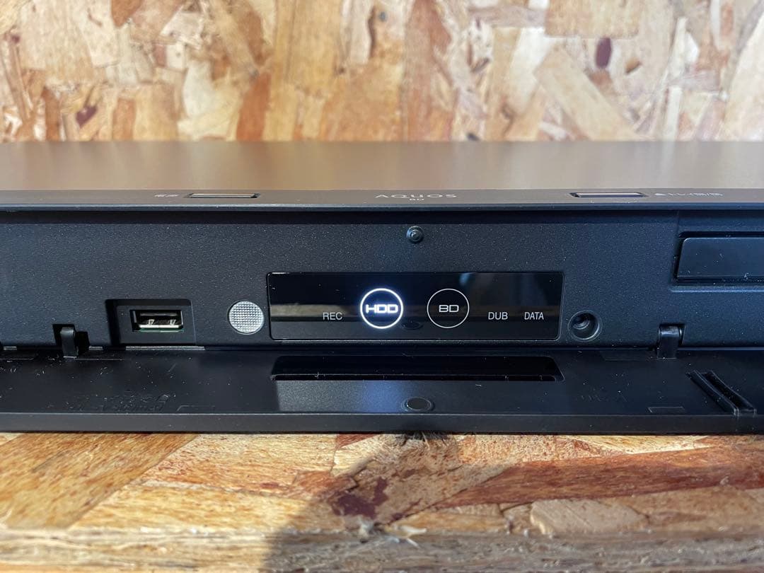 【動作確認済】SHARP AQUOS ブルーレイレコーダー 2B-C05DW1