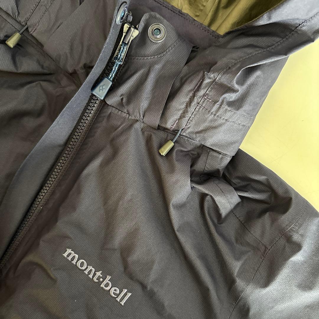 美品mont-bell ゴアテックス トラベル レインコート M 1128622