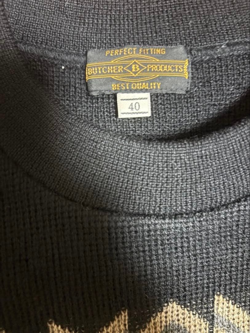 アットラスト　butcher products timeworn ニット