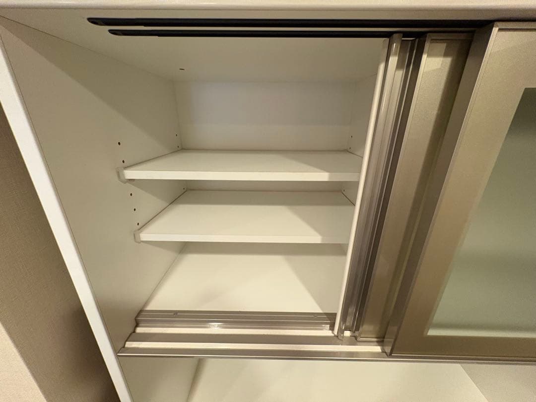 ニトリ 食器棚 リガーレ ホワイト 高さ191cm 幅100cm