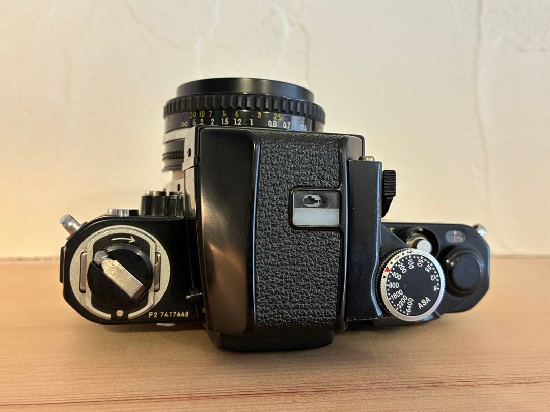 ニコンNikon F2 ブラック& NIKKOR Ai-s 50mm f/1.8