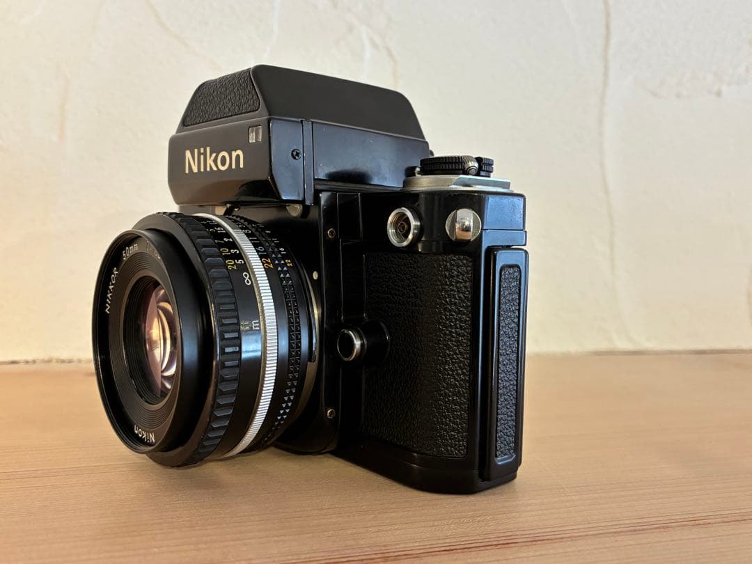 ニコンNikon F2 ブラック& NIKKOR Ai-s 50mm f/1.8