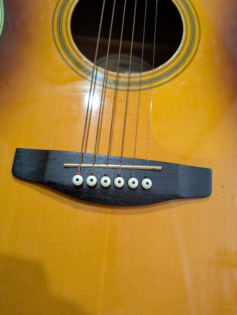 良音/YAMAHA　FS-325/TBS 改エレアコ　弦低め　サドル真鍮