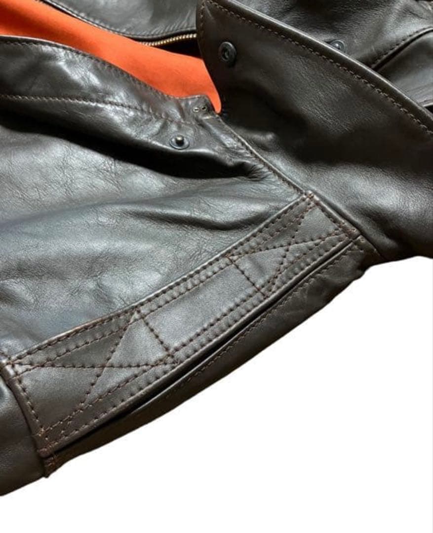 AERO LEATHER エアロレザー　A2 フライトジャケット　42