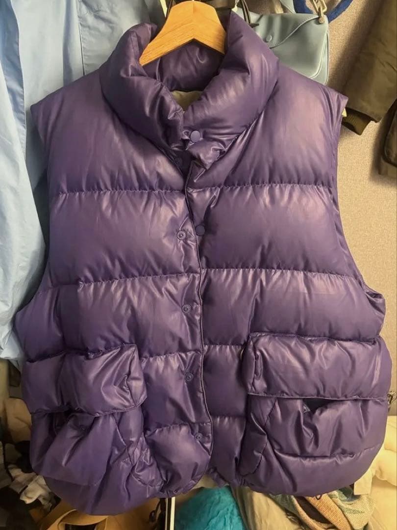 だ*け様 DAIWA PIER39 ダウンベスト パープル