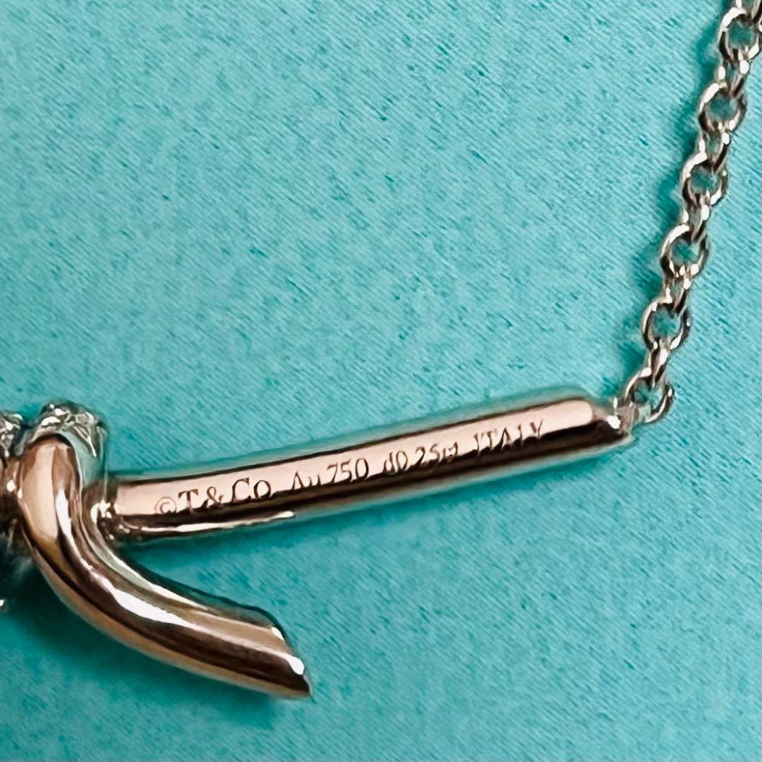 けだま Tiffany ティファニー ノット ペンダント ネックレス