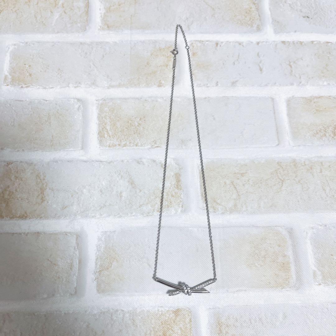 けだま Tiffany ティファニー ノット ペンダント ネックレス