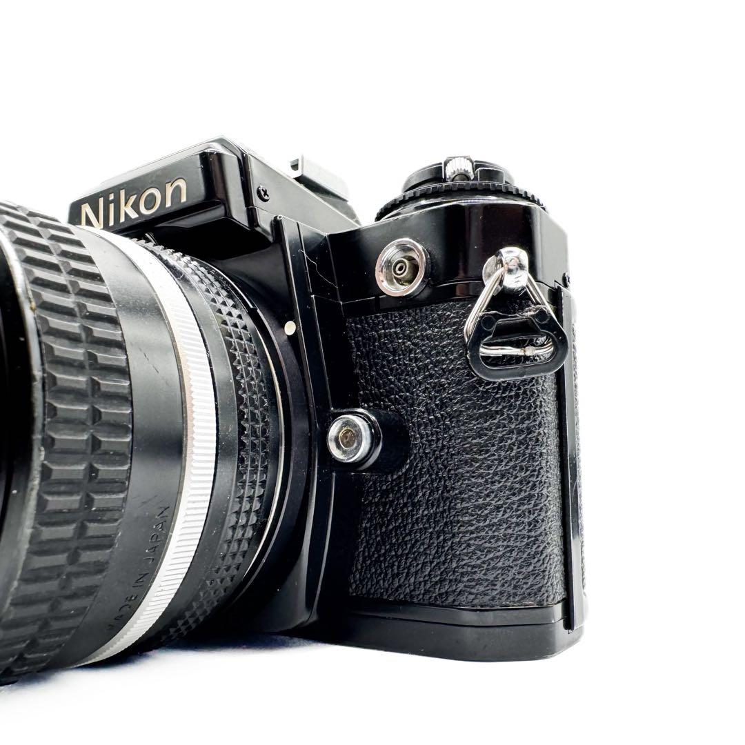 Aランク 完動品✨ Nikon FE Black 50mmセット 1ヶ月保証付