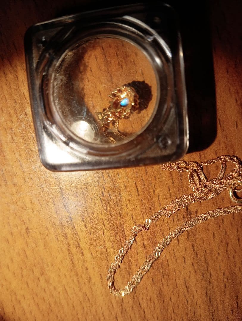 中古ゴールド 750＊ITALYネックレス★ペンダント600長さ18cm 位