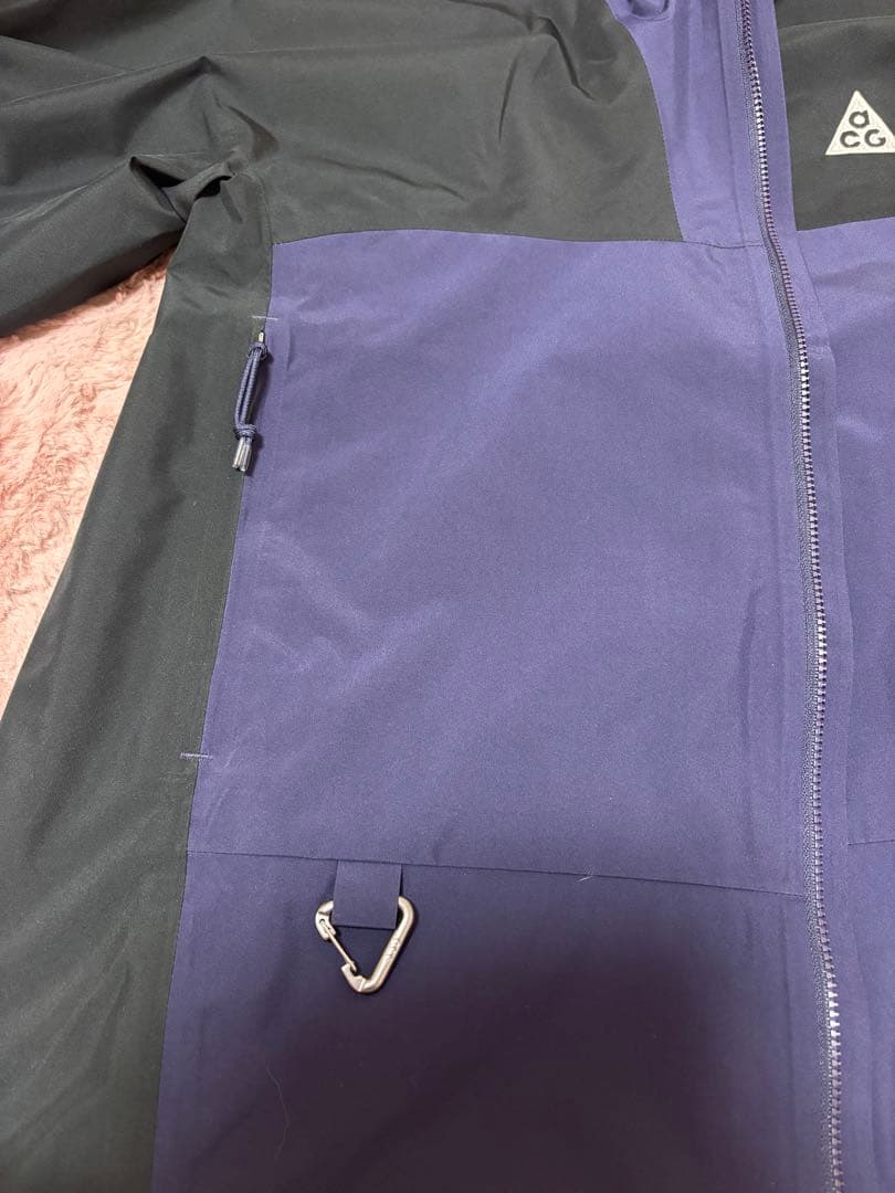 NIKE ACG マウンテンパーカー　ポリエステル パープル　Lサイズ