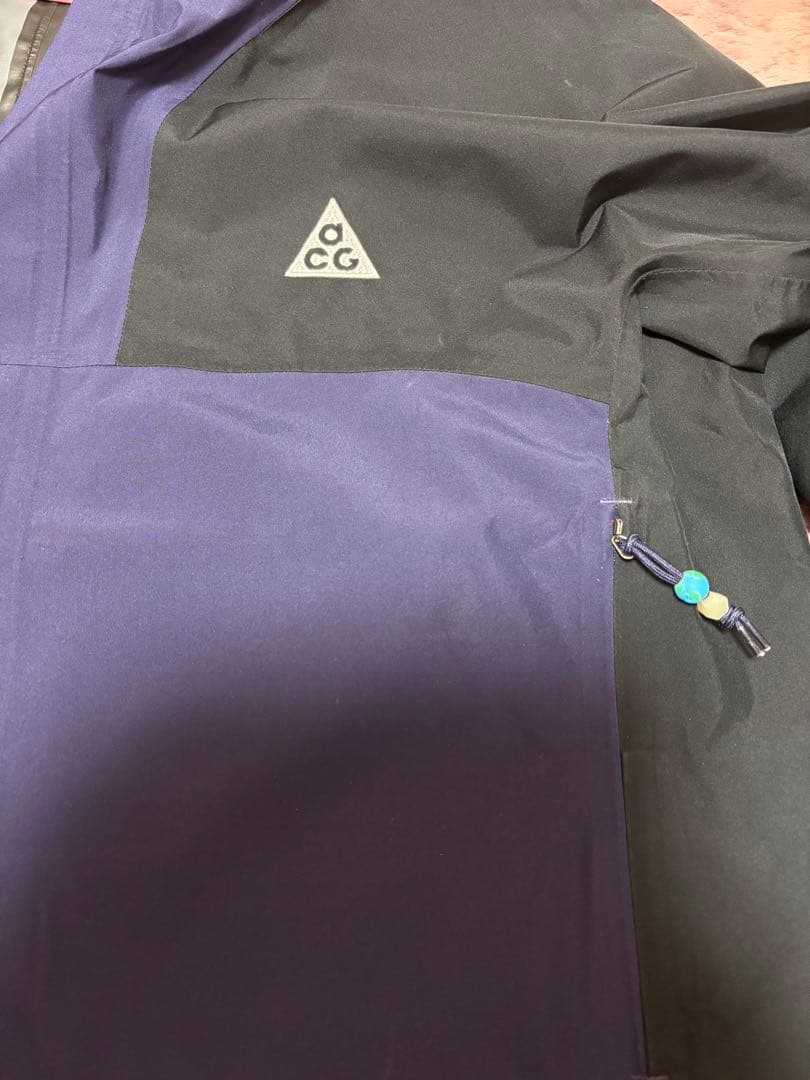 NIKE ACG マウンテンパーカー　ポリエステル パープル　Lサイズ