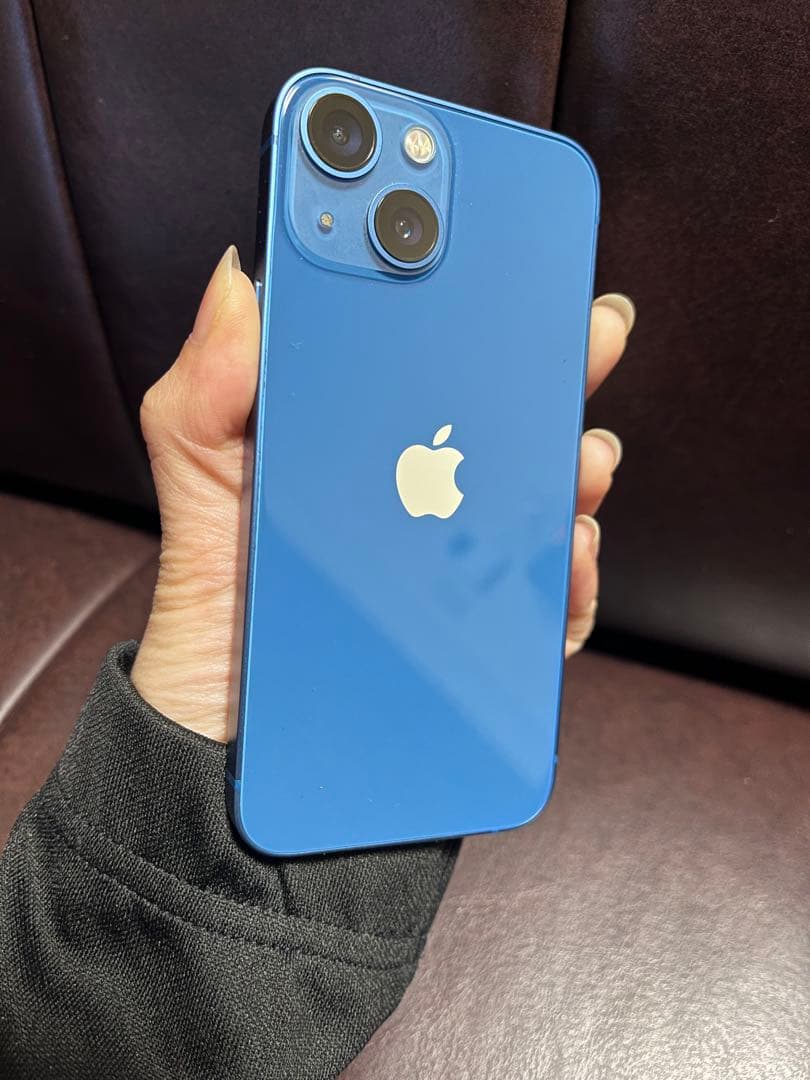【準美品】Apple iPhone 13mini 青色