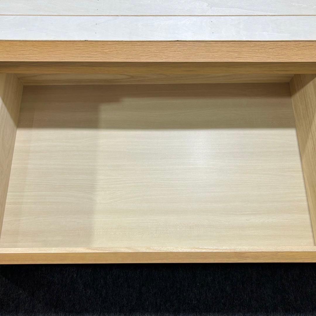 無印良品 シングル ベッドフレーム 収納ベッド・シングル・オーク材 d3532