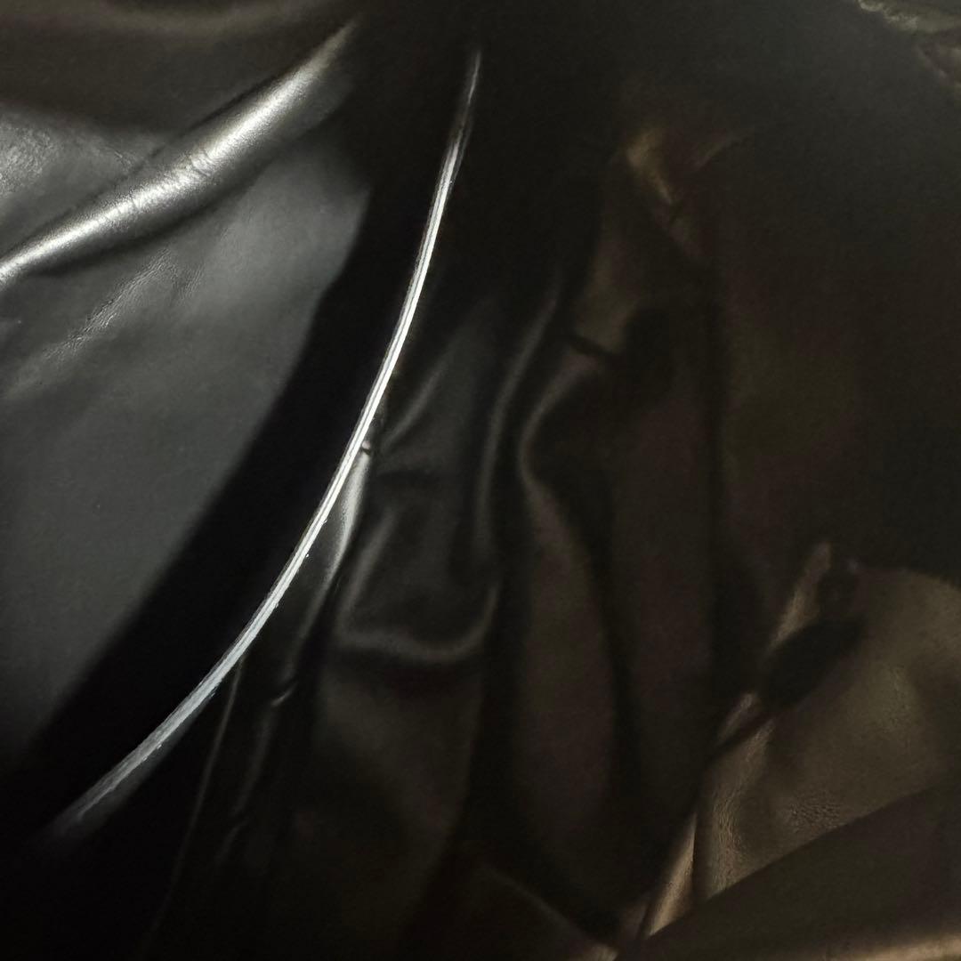 Acne Studios 23SS メンズライン デニムレザーショルダーバッグ