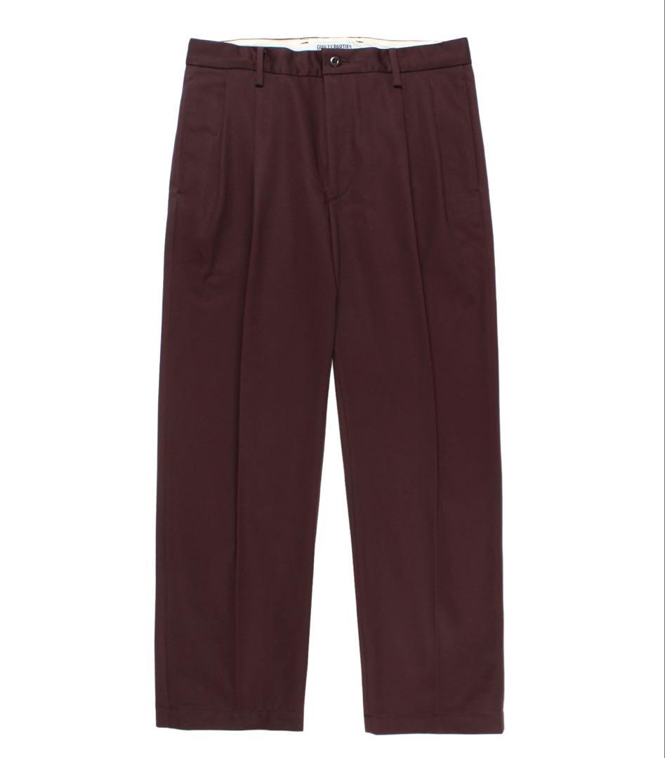 パンツ wackomaria double plaeted chino M 25aw