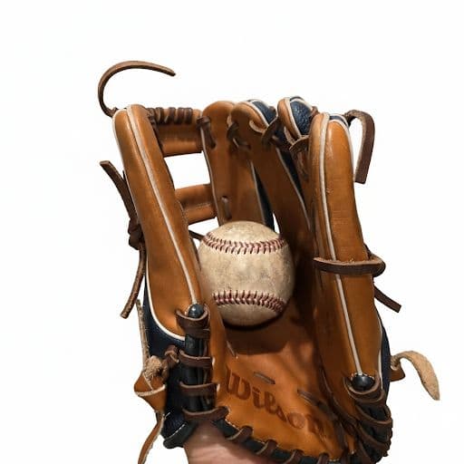 ウィルソン　Wilson　 軟式グローブ　ネイビー/ブラウン