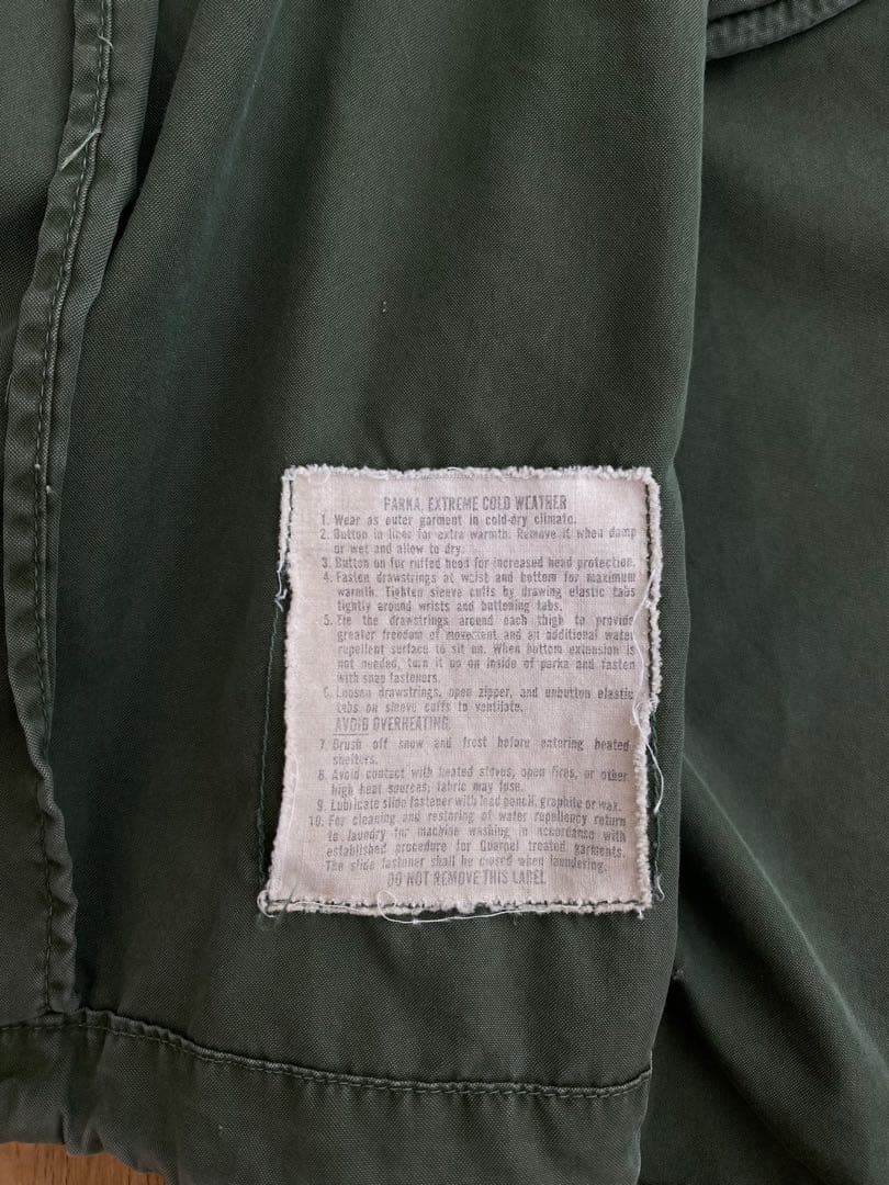 70's US.ARMY M-65 フィッシュテールパーカー