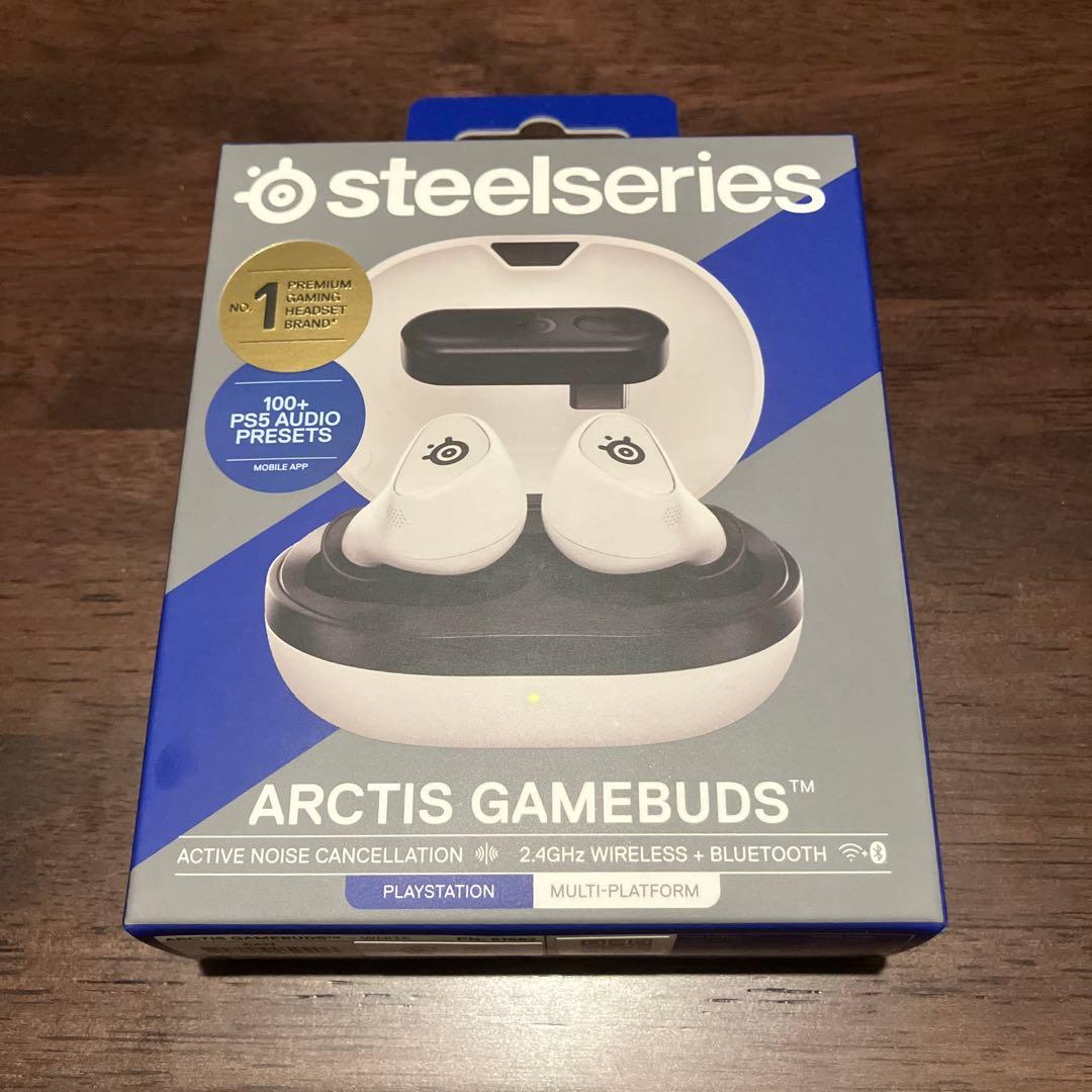 Arctis GameBuds ホワイト ゲーミングイヤホン