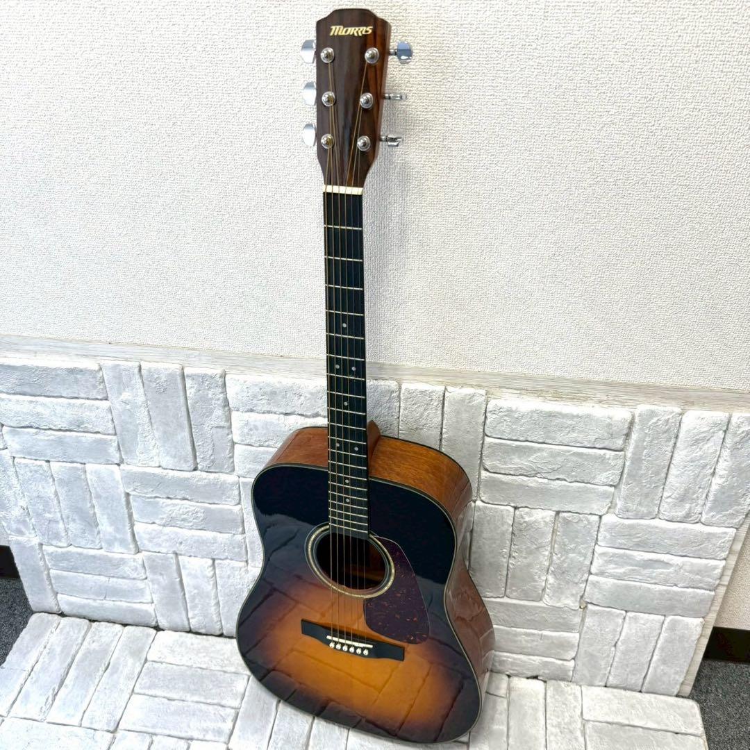 Morris モーリス M12TS アコースティックギター ケース付き