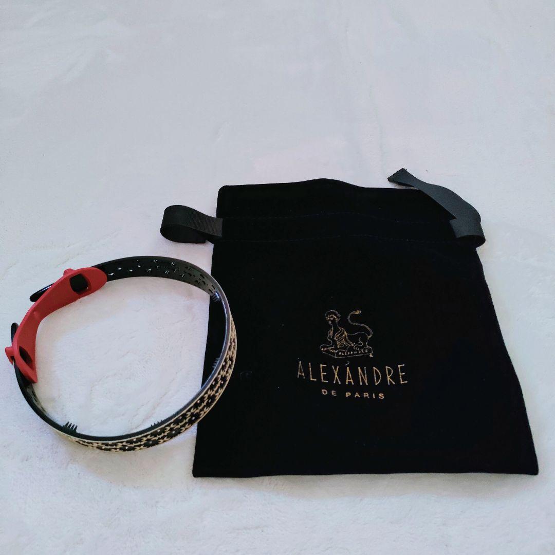 アレクサンドルドゥパリ　カチューシャ　花　レース　スワロフスキー　高級　フランス