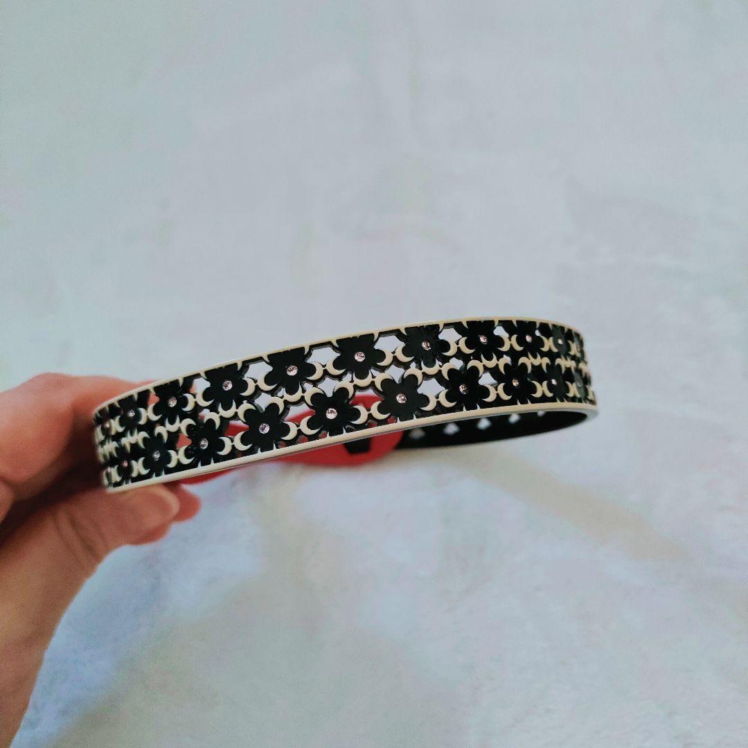 アレクサンドルドゥパリ　カチューシャ　花　レース　スワロフスキー　高級　フランス