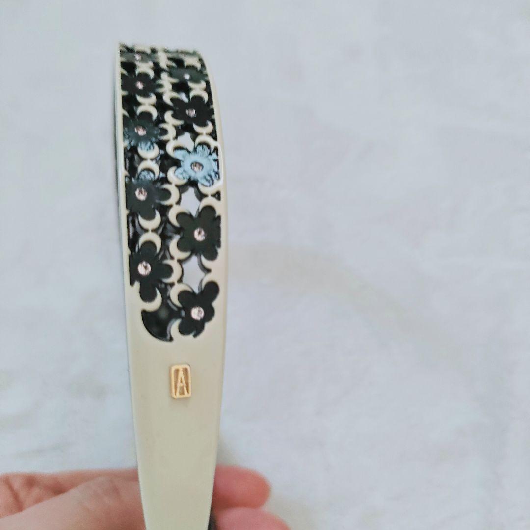 アレクサンドルドゥパリ　カチューシャ　花　レース　スワロフスキー　高級　フランス