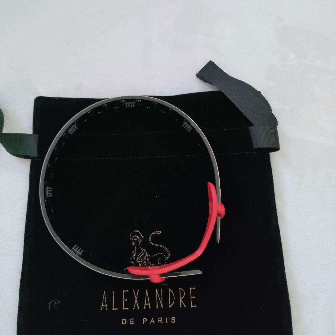 アレクサンドルドゥパリ　カチューシャ　花　レース　スワロフスキー　高級　フランス