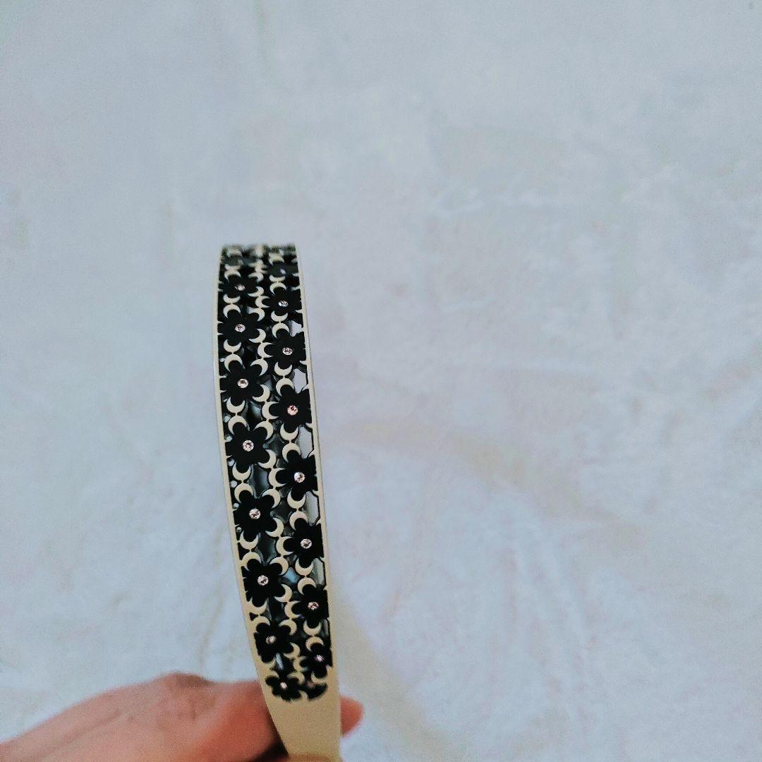 アレクサンドルドゥパリ　カチューシャ　花　レース　スワロフスキー　高級　フランス