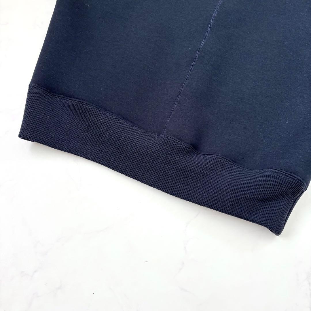 ダブルスタンダードクロージングESSENTIALダンボールロゴジップフーディー