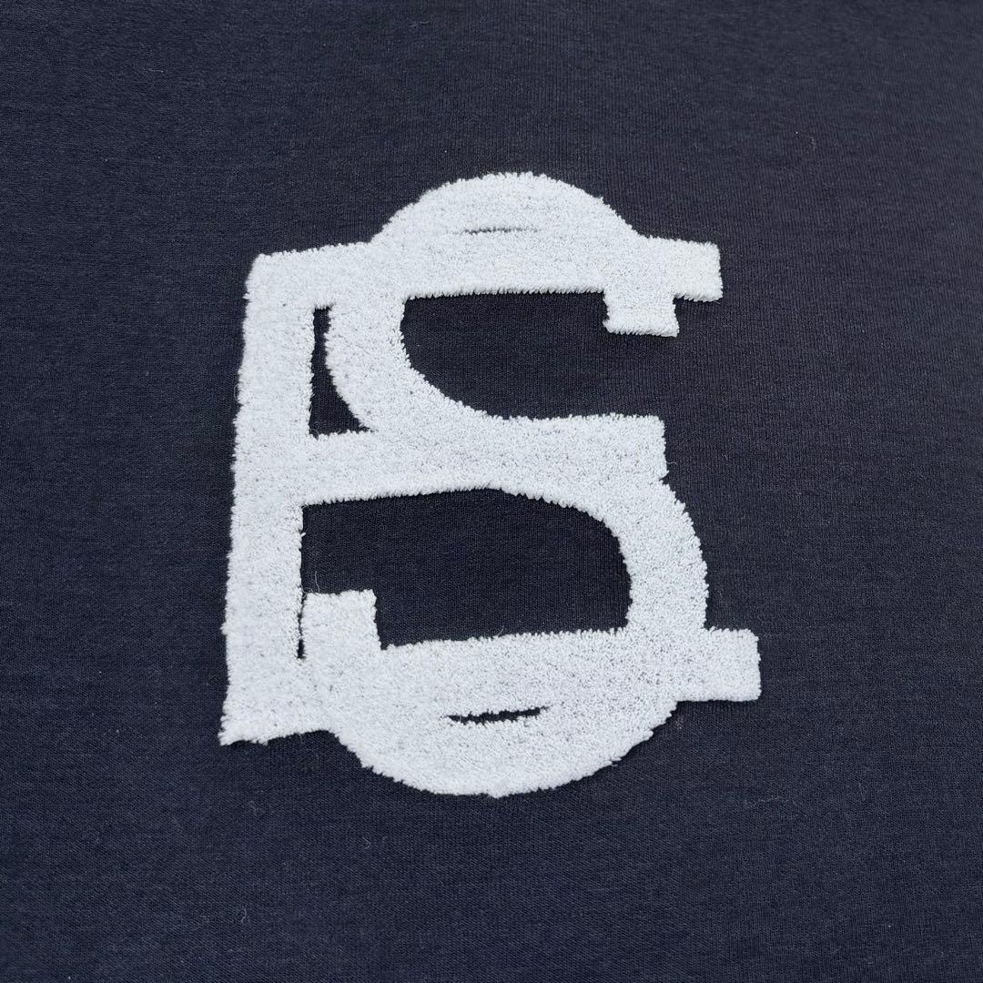 ダブルスタンダードクロージングESSENTIALダンボールロゴジップフーディー