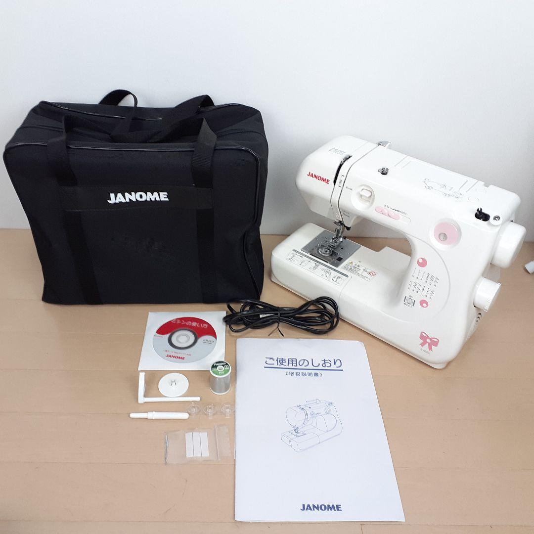 【美品】ジャノメ　コンパクト電子ミシン本体　E-003　メンテナンス済み