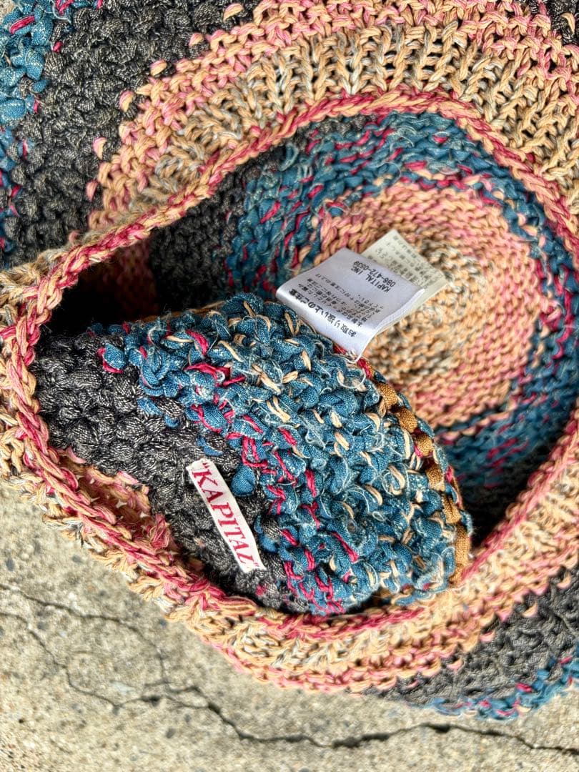 KAPITALニットベレー帽タム 美品レア