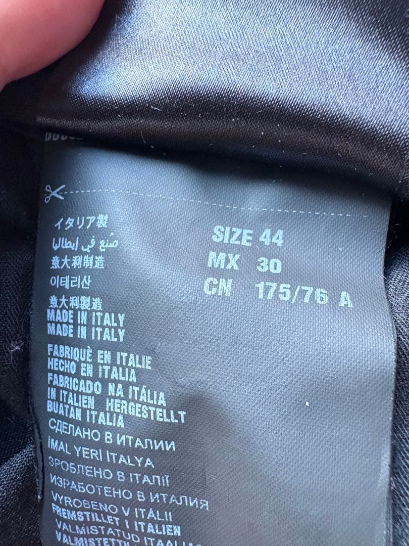 PRADA ダークグレー スラックス