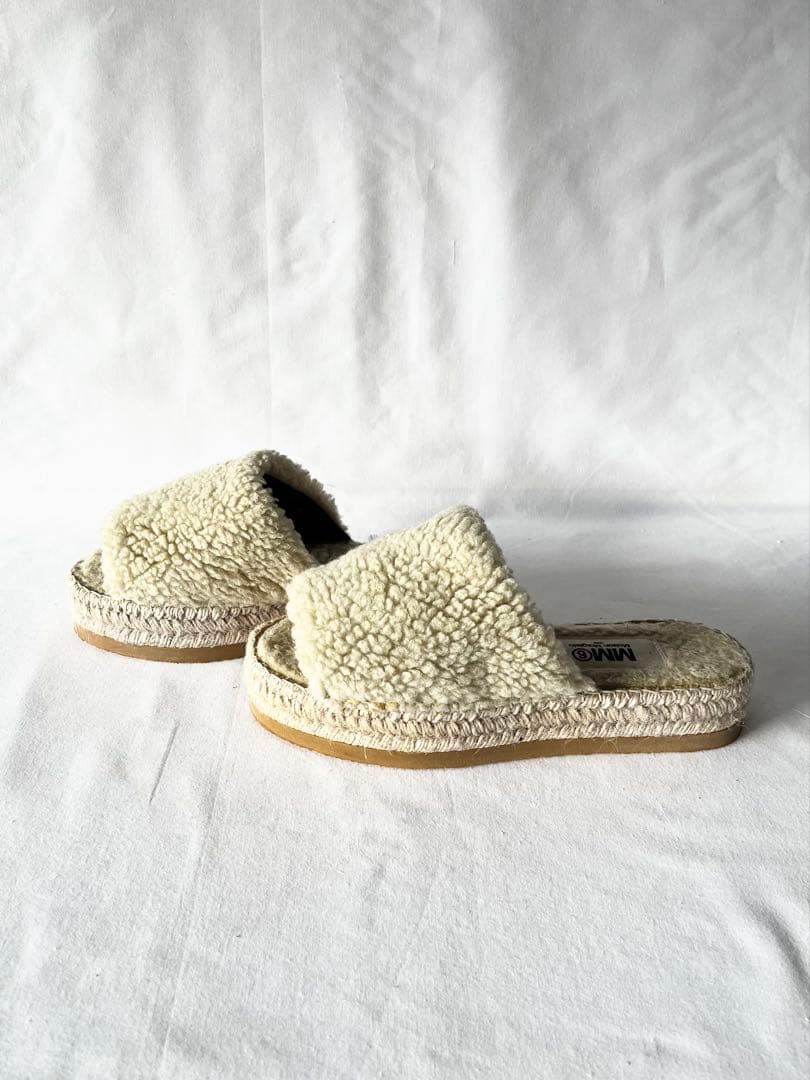 【未使用】MM6 MaisonMargiela マルジェラ ボアサンダル